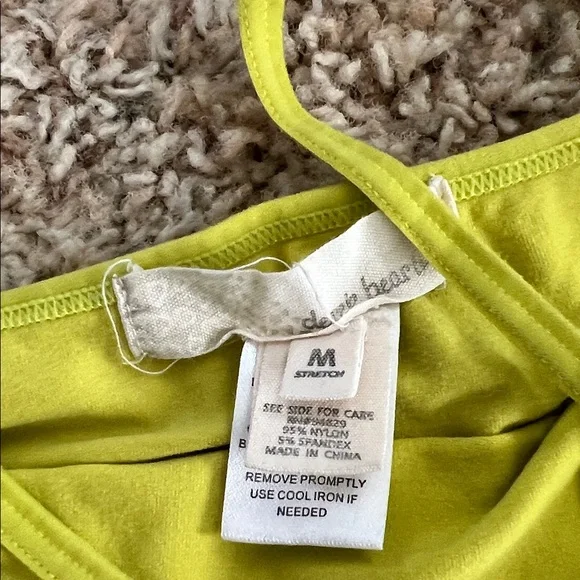 ❤️4/$10 LEI Women's Camisole Trio - Blue, Yellow, and Aqua - Picture 3 of 4